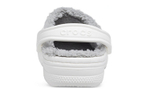 Crocs Ralen EVA classic warm cotton perforated hole shoes for men and women the same style white