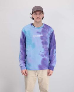Толстовка Hoodlong Tie Dye Синяя