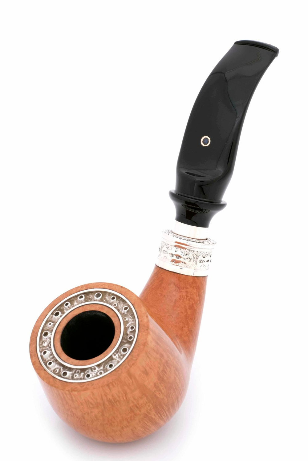 Курительная трубка Ser Jacopo Leonardo da Vinci Zaffiro (Сапфир) в шкатулке  S699