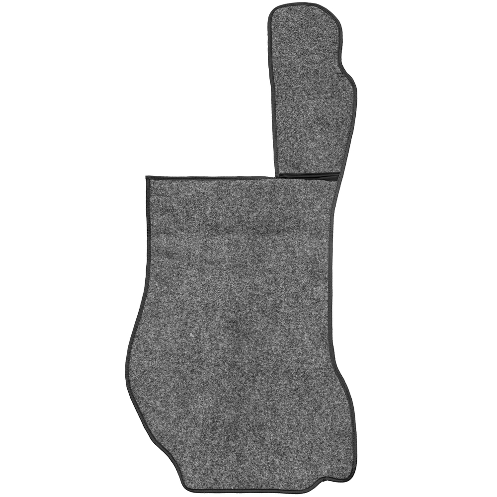 Ковры SCANIA 5 серии R (механика) (экокожа, черный, черный кант, желтая вышивка)