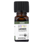 Aura Cacia, Чистое эфирное масло, органическая лаванда, 7,4 мл (0,25 жидк. унц.)