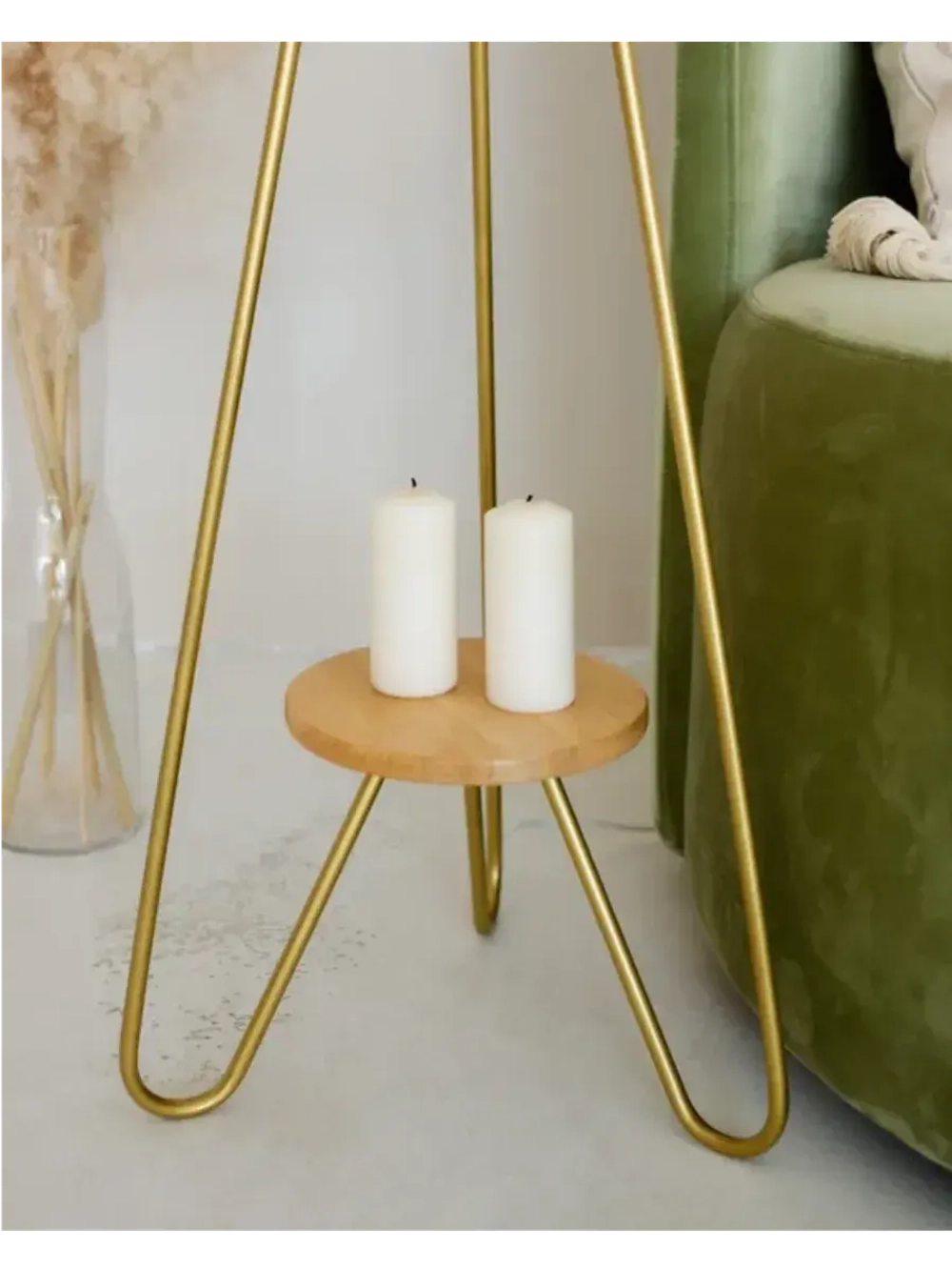 Торшер напольный с абажуром в гостиную современный