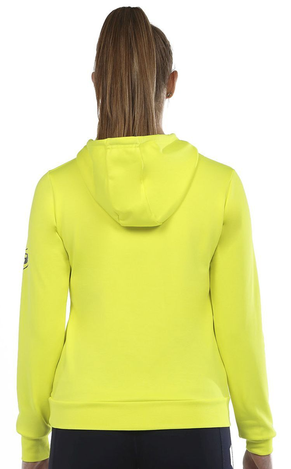 Женская Кофта теннисная Bullpadel Yopal Sweatshirt Woman - amarillo azufre fluor