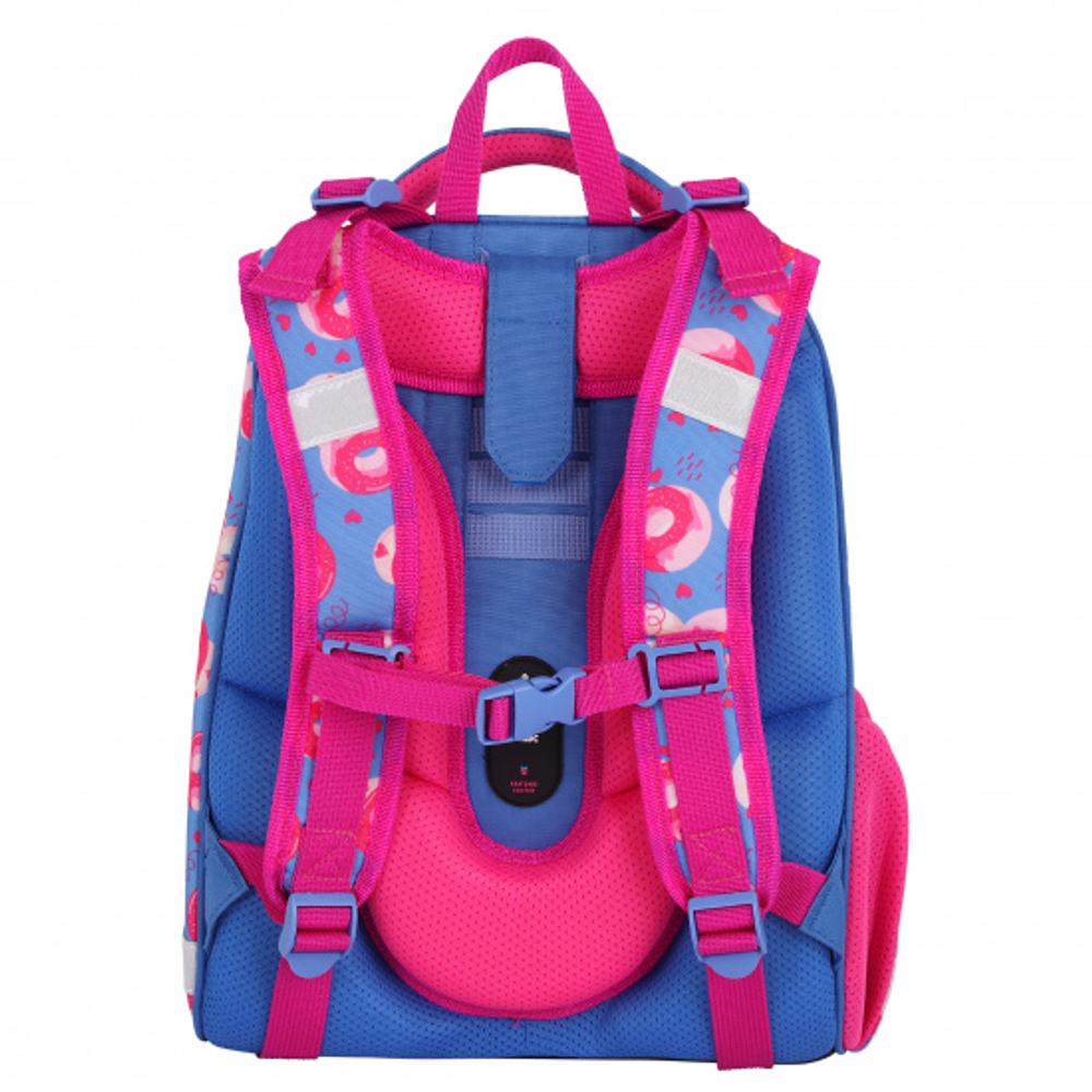 Ранец, спинка эргономичная, 2 отделения, 37*29*17 см, ERGO First, Pretty Puppy, КОКОС, 210603