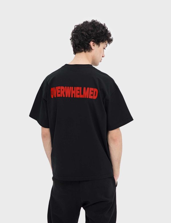 Футболка OVERWHELMED SS22 Черная - фото 2