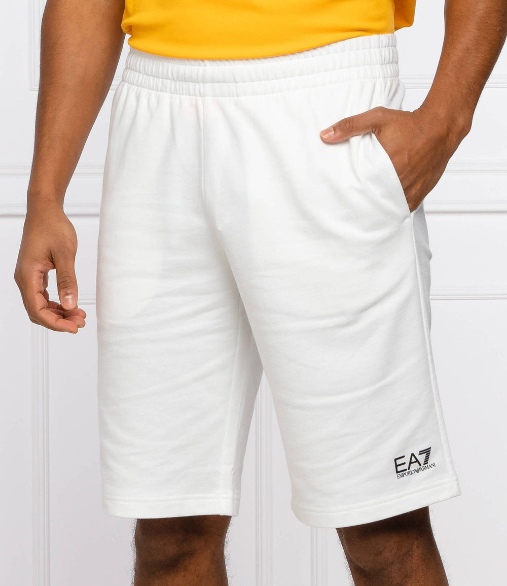 шорты EA7 - белый(8NPS02 PJ05Z)