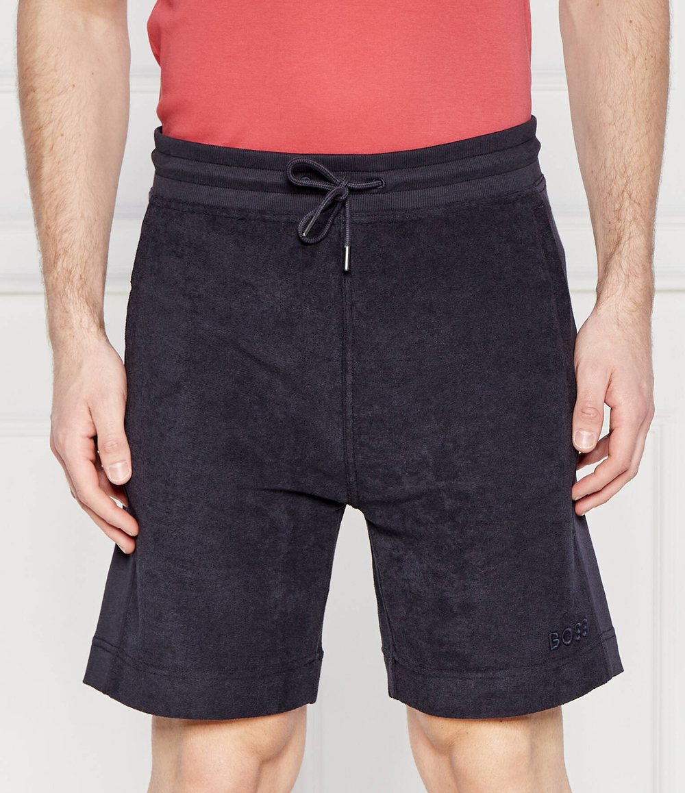 Шорты SeeTowel 10258111 01 BOSS ORANGE - темно-синий(50513473)