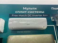 Инверторная сплит-система Hisense ZOOM DC Inverter Wi-Fi AS-18UW4RMSKB01 (комплект)