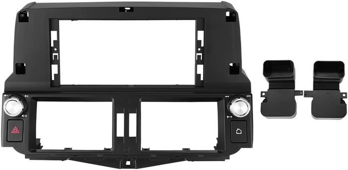 Магнитола для Toyota Land Cruiser Prado 150 2009-2013 (ШГУ 7") - Teyes CC4PRO монитор 12.3" 2K QLED + рамка LUX, Android 13, Быстрейшая, Snapdragon 778G, ИИ, CarPlay, DSP, 4G SIM-слот