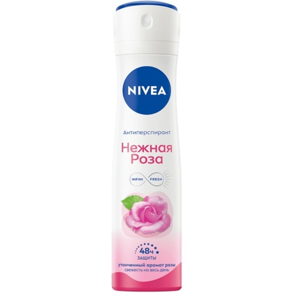 Nivea део спрей женский нежная роза 150 мл.
