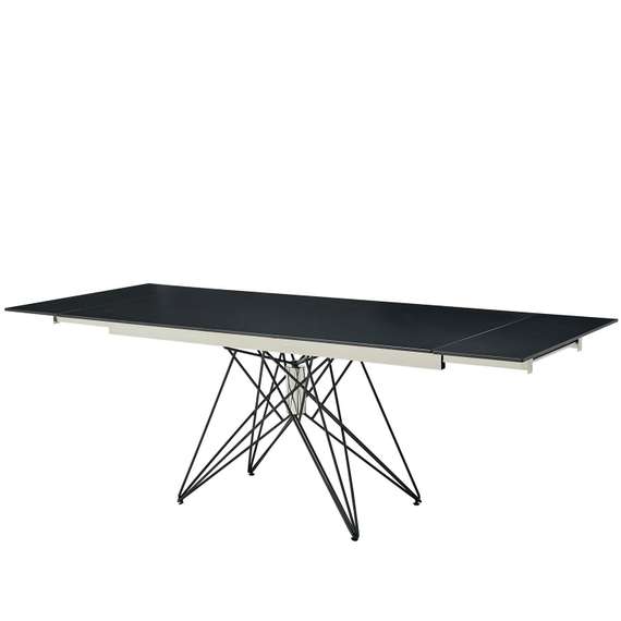 Стол раздвижной Everest 160-220х90 см, черный камень