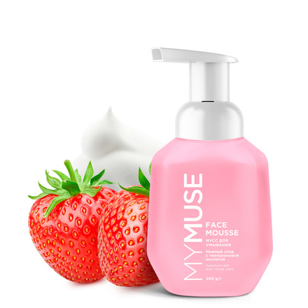 My Muse Мусс для умывания, для всех типов кожи, 300 мл