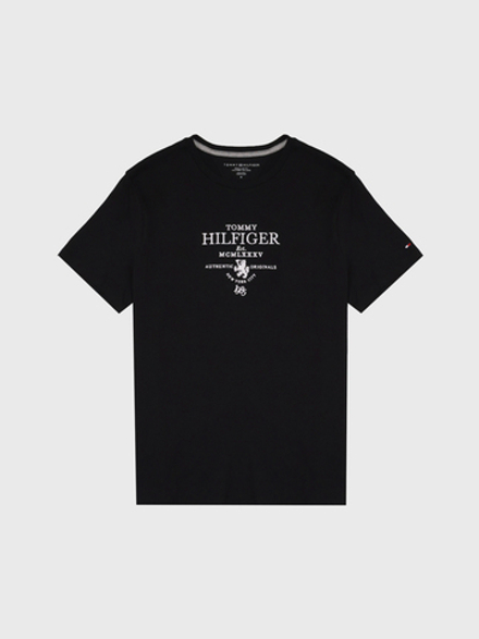 Футболка Tommy Hilfiger Tommy Heritage Logo Black