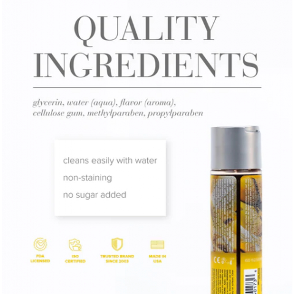 Вкусовой лубрикант "Банан" JO Flavored Banana Lick, 120 мл