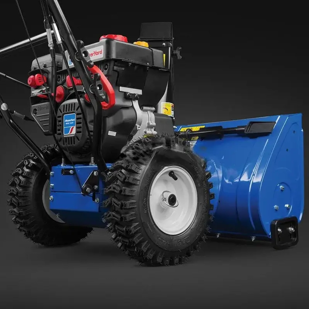 MasterYard MX6522 снегоуборщик бензиновый 6.5 л.с. ковш 56 см, выброс 8 м, 4 вперед/2 назад