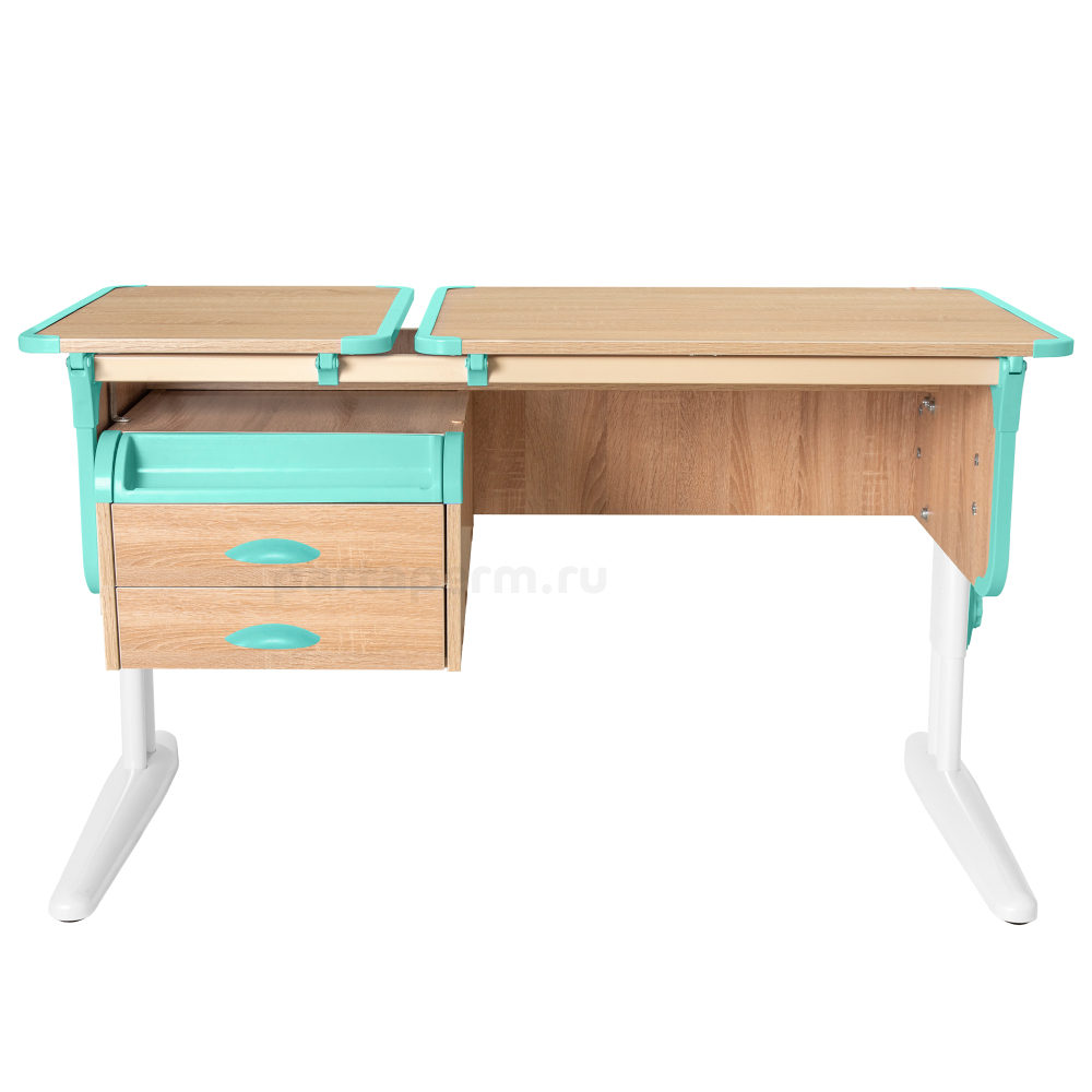 Растущая парта Дэми с навесной тумбой СУТ 42-03 (1205×550 мм)