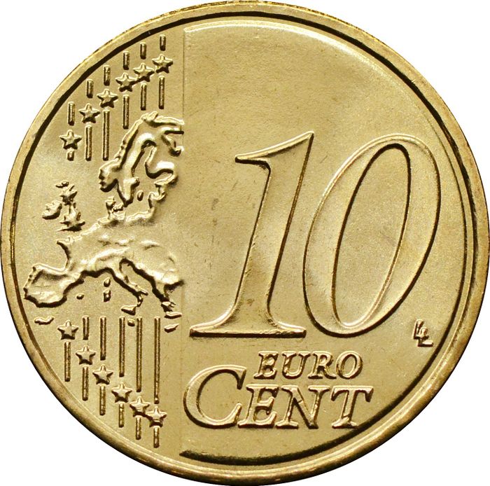 10 евроцентов 2018 Австрия (10 euro cent)