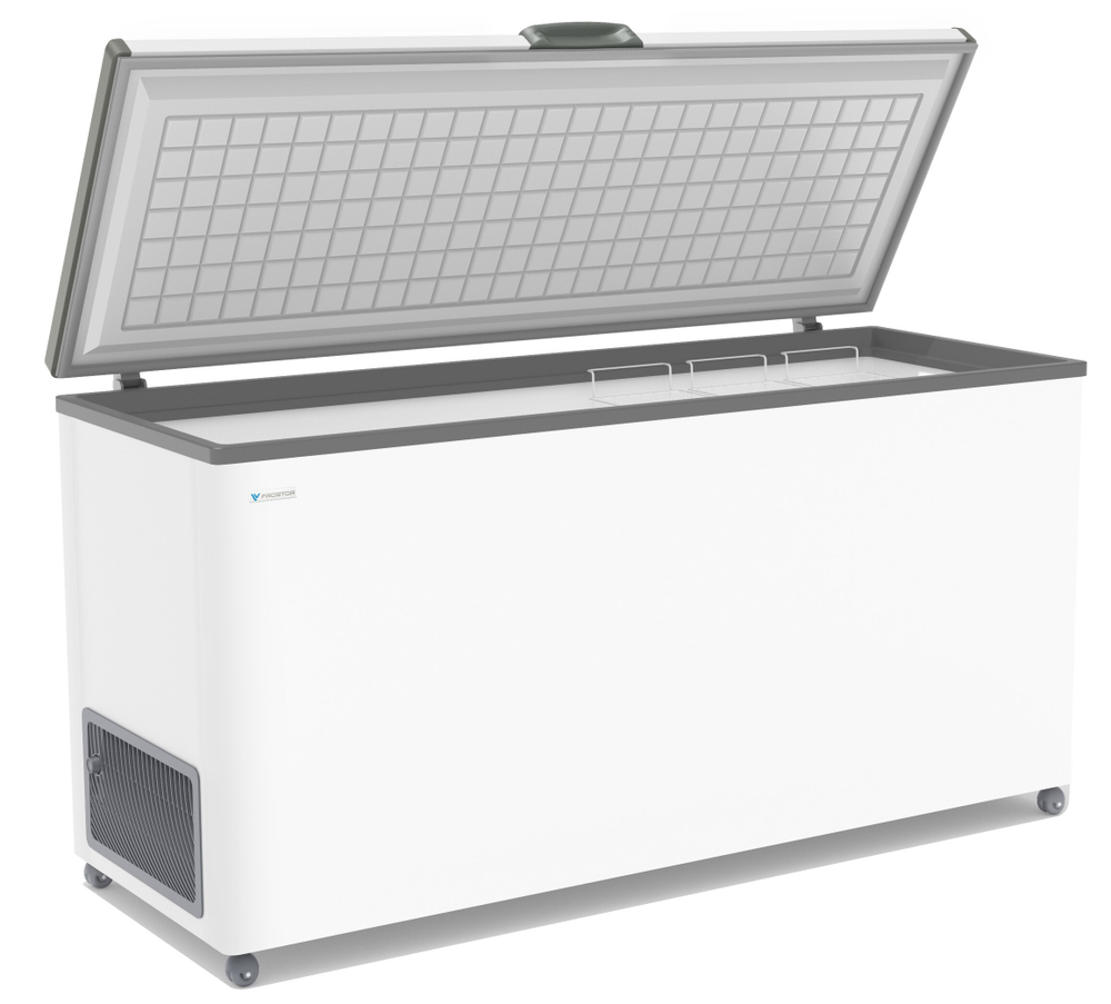 ЛАРЬ МОРОЗИЛЬНЫЙ FROSTOR F 600 S БЕЛЫЙ (СЕРАЯ РАМКА) STANDART (ПРОПАН)