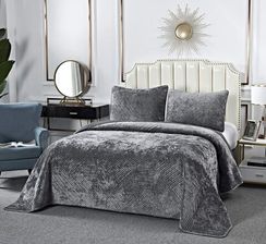 Патрисия (серая) Покрывало 240х260