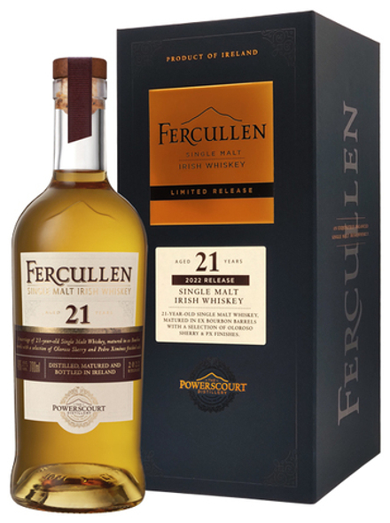 Виски Fercullen 21 Years Old Single Malt 46% 0,7 л п/уп
