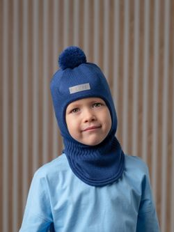 Шлем весенний/осенний вязаный (Морфлот) ЧИП