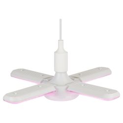 Фитолампа для растений светодиодная ЭРА GREEN LINE ФИТО-65W-PL-E27-GR 5-ти лепестковая розового свечения 65 Вт Е27 | ФИТО светильники