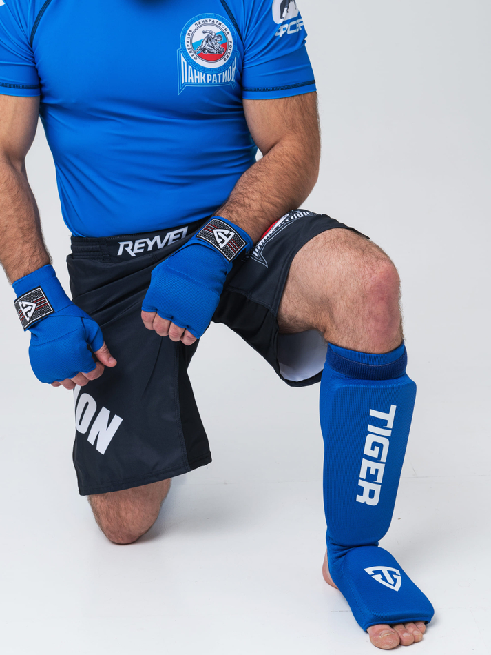 Защита голени и стопы TS Sport TIGER (синий)