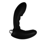 Чёрный стимулятор простаты с вибрацией Lola Games Wonder Touch Black 4220-01Lola