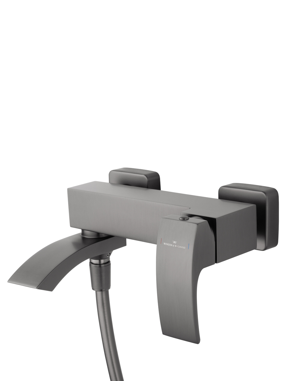 Смеситель для ванны с душем WONZON & WOGHAND FIT, Темный графит (WW-88639009-BGM)