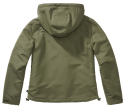 Brandit WOMEN FRONTZIP WINDBREAKER olive