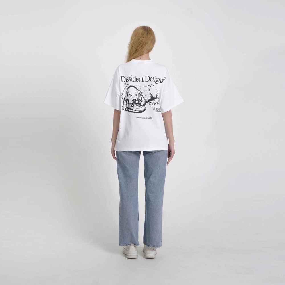 Футболка Dissident Retriever Белая
