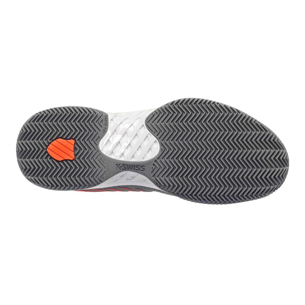 Мужские теннисные кроссовки K-Swiss Hypercourt Express 2 Clay Court Shoe Men - Grey, Orange