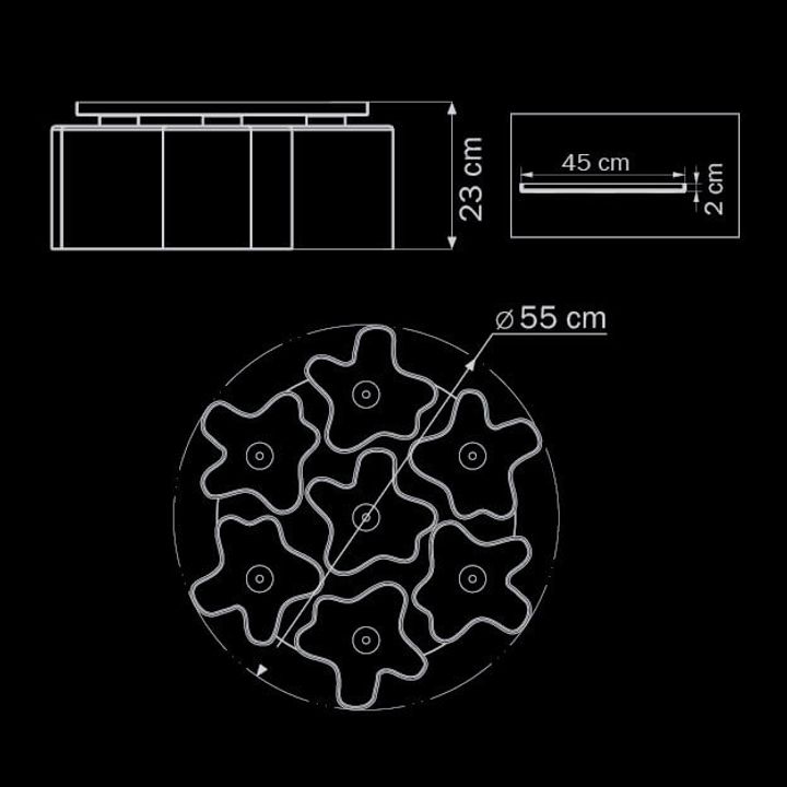 Потолочная люстра Lightstar Nubi 802070
