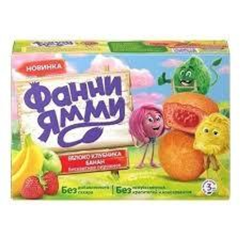 пирожное яблоко клубника
