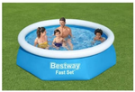 Надувной бассейн Fast Set, 244 х 61 см, BESTWAY С фильтром
