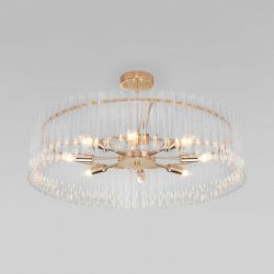 Люстра на штанге Bogate's Flamel 373/8 Smart золото