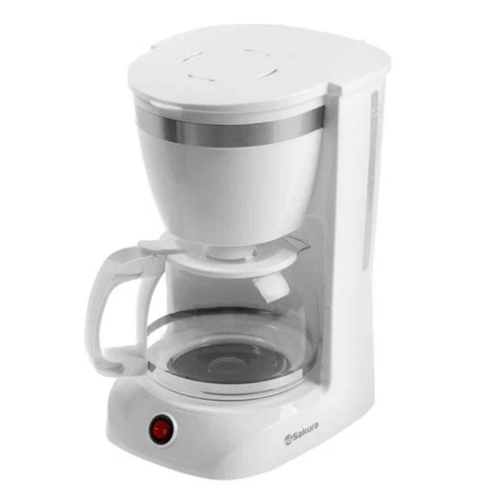 Кофеварка SAKURA SA-6109W, белый