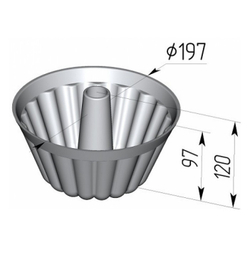 Кексница 197х97 мм