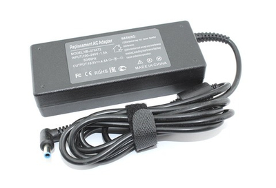 Блок питания (сетевой адаптер) для ноутбуков HP 18.5V 4.5A 4pin female 83W