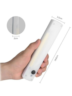 Магнитный беспроводной светодиодный светильник фонарь на батарейках для дома и дачи