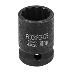 Головка ударная 20мм 12гр. 1/2'' RockForce RF-44820