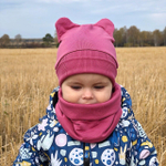 Шапка ZOO (клюква)