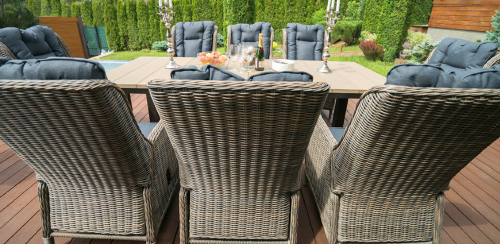 Регулируемое кресло из искусственного ротанга Besta Fiesta ВЕРОНА, коричневый