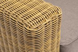 "Боно" кресло из искусственного ротанга, цвет соломенный