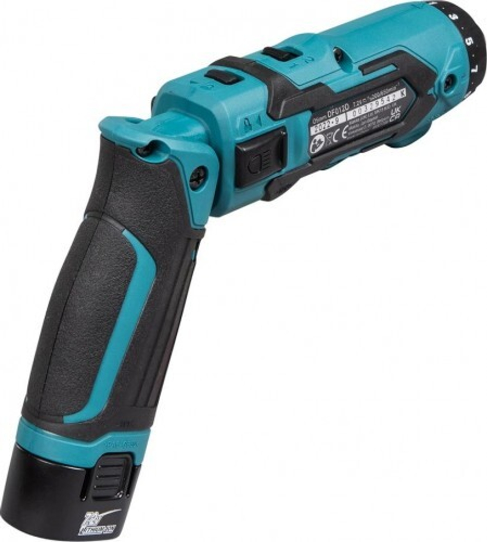 Аккумуляторный шуруповерт MAKITA DF012DSE