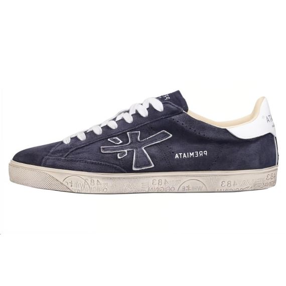 Premiata Leather Board 'Blue'