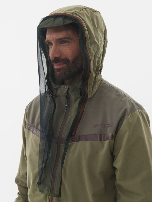 Костюм летний Антигнус-Премиум ткань Ravena Peach Wash цвет Хаки