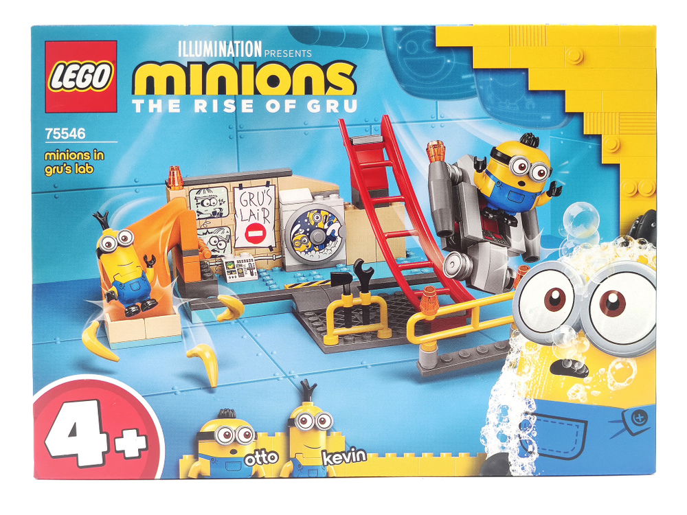 Конструктор LEGO Minions 75546 Миньоны в лаборатории Грю