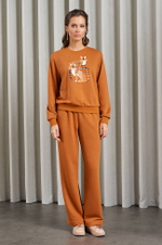 3999 Брюки женские (кленовый лист)