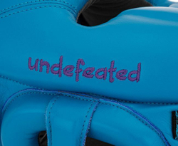 Шлем боксерский Clinch Undefeated светло-синий C162